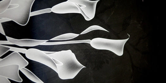 calibear sandblasted glass