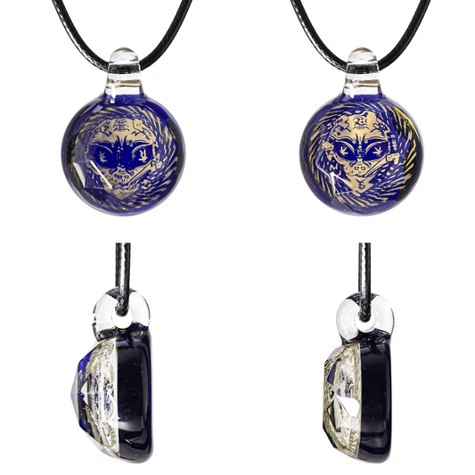 ALIEN DESIGN GLASS PENDANT