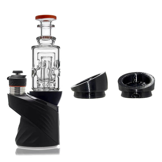 BASEADAPTORFORFOCUSVCARTAGLASSATTACHMENTTOPUFFCOPEAK - Premium borosilicate glass smoking accessories from Calibear Glass. Ideal for dabbing, providing smooth hits and durability. Shop high-quality dab rigs, water pipes, bongs, erig glasses and glass smoking accessories at Calibear Glass. Elevate your smoking experience with a durable and stylish glass dab rig. Free shipping on all orders.