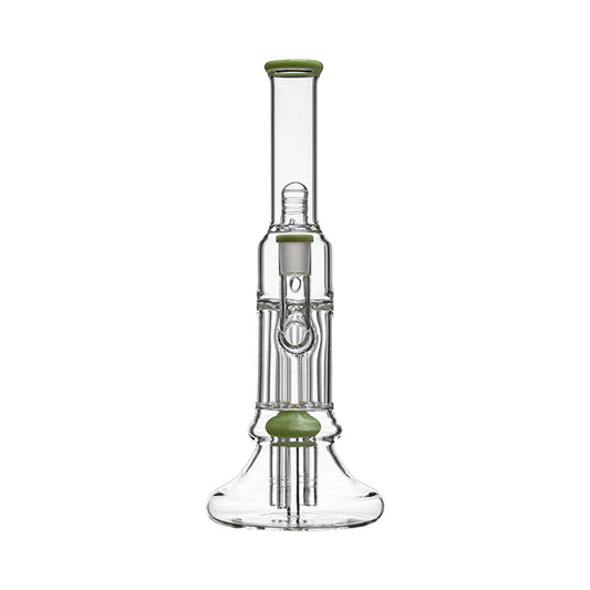 BEAKER PILLAR BONG W/ GILDED PERC