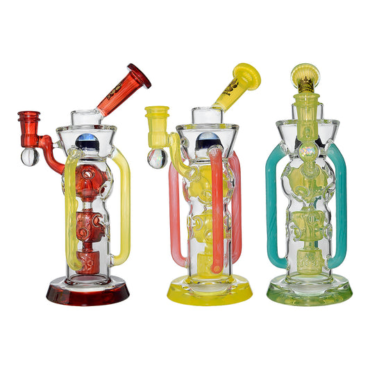 CALIBEAR COLORFLOW RECYCLER DAB RIG