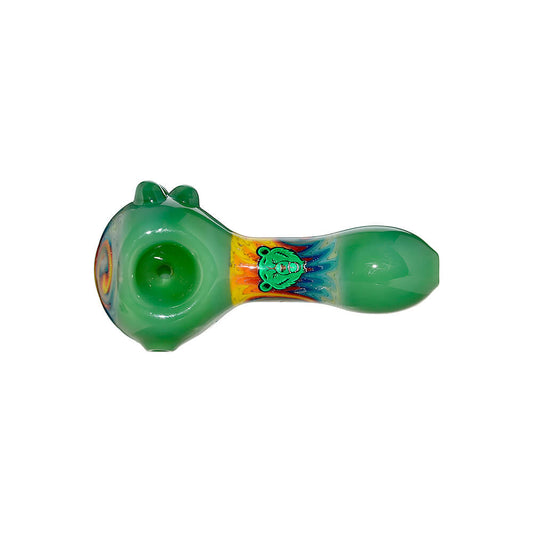 CALIBEAR SPOON PIPE SERIES- Premium borosilicate glass hand pipe from Calibear Glass. Ideal for dabbing, providing smooth hits and durability. Shop high-quality dab rigs, water pipes, bongs, erig glasses and glass smoking accessories at Calibear Glass. Elevate your smoking experience with a durable and stylish glass dab rig. Free shipping on all orders.