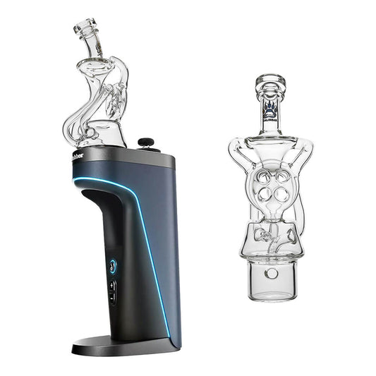 Calibear Switch2 quad hole recycler glass top for Dr Dabber Switch 2 maximum diffusion flavor attachment