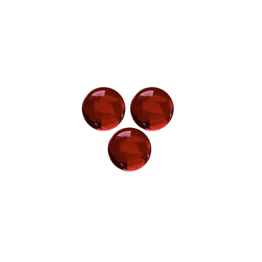 Calibear 4mm Ruby Terp Pearls. Perfect for Puffco Peak, Dr. Dabber Switch 2, Carta 2, quartz bangers, and e-rigs. Better heat retention and smoother dabs.