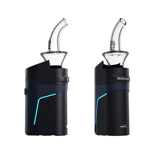 CALIBEAR Ghost²™ SLIM-BEND GLASS MOUTHPIECE TOP- Premium dr. dabber glass attachment from Calibear Glass. Ideal for dabbing, providing smooth hits and durability. Shop high-quality dab rigs, water pipes, bongs, erig glasses and glass smoking accessories a