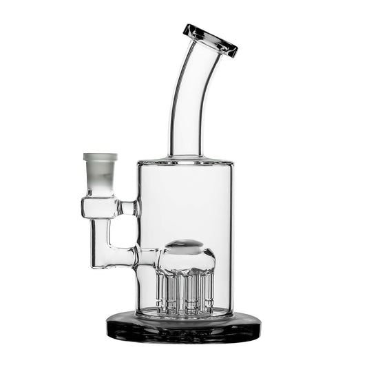 CYLINDRICAL GLASS WATER PIPE | CALIBEAR