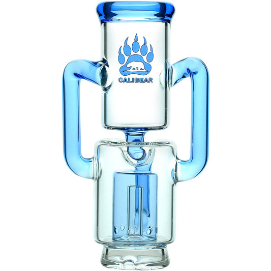 CALIBEAR RECYCLER CARTA ATTACHMENT- Premium carta glass attachment from Calibear Glass. Ideal for dabbing, providing smooth hits and durability. Shop high-quality dab rigs, water pipes, bongs, erig glasses and glass smoking accessories at Calibear Glass. Elevate your smoking experience with a durable and stylish glass dab rig. Free shipping on all orders
