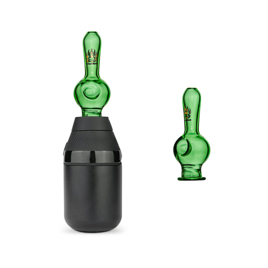 Calibear Spoon Pipe Glass Mouthpiece for Puffco Proxy Core Handcrafted Borosilicate Glass Gallery showcase view 9 highlighting functional glass details for Puffco Proxy
