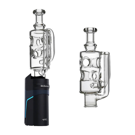Calibear Ghost 2 Straight Fab Glass Mouthpiece honeycomb percolator borosilicate glass attachment for Calibear Ghost 2