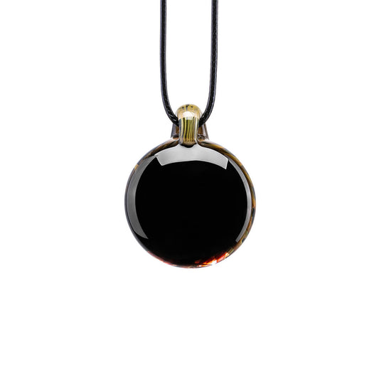 FLOWER INSPIRED GLASS PENDANT NECKLACE Calibear