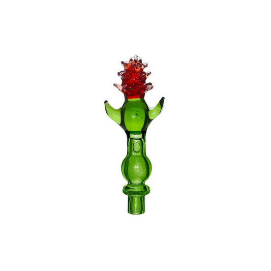 FLOWER-SHAPED CARB CAP FOR DR.DABBER SWITCH 2- Premium borosilicate glass smoking accessories from Calibear Glass. Ideal for dabbing, providing smooth hits and durability. Shop high-quality dab rigs, water pipes, bongs, erig glasses and glass smoking acce