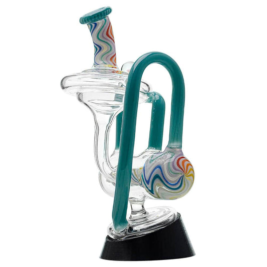 HEADY WIGWAG PUFFCO PEAK OG & PRO GLASS ATTACHMENT ENCASED WITH OPAL Accessories Calibear