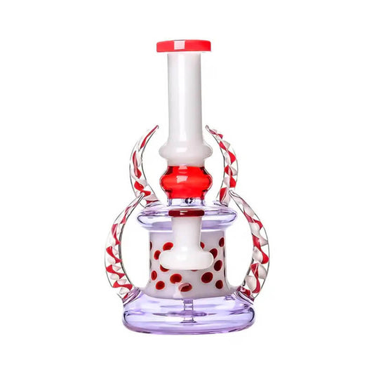 HORNS GLASS WATER PIPE GLASS DABRIG DAB RIG Calibear