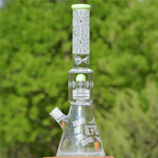 MATRIX PERC BEAKER BONG | CALIBEAR Water Pipe Calibear