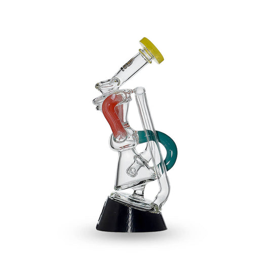 MULTI-TUBE GLASS ATTACHMENT FOR PUFFCO OG&PEAK- Premium puffco glass attachment from Calibear Glass. Ideal for dabbing, providing smooth hits and durability. Shop high-quality dab rigs, water pipes, bongs, erig glasses and glass smoking accessories at Calibear Glass. Elevate your smoking experience with a durable and stylish glass dab rig. Free shipping on all orders.