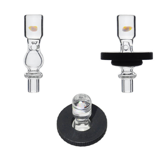 OPAL PILLAR JOYSTICK CARB CAPS FOR DR.DABBER SWITCH 2- Premium borosilicate glass smoking accessories from Calibear Glass. Ideal for dabbing, providing smooth hits and durability. Shop high-quality dab rigs, water pipes, bongs, erig glasses and glass smoking accessories at Calibear Glass. Elevate your smoking experience with a durable and stylish glass dab rig. Free shipping on all orders.