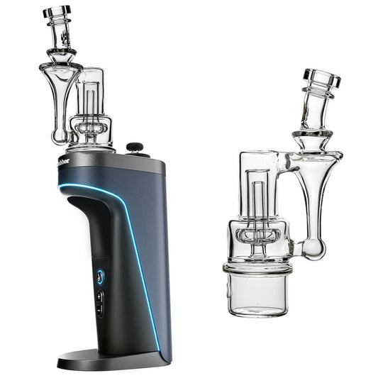 RBR RECYCLER GLASS ATTACHMENT FOR DR.DABBER SWITCH 2- Premium dr. dabber glass attachment from Calibear Glass. Ideal for dabbing, providing smooth hits and durability. Shop high-quality dab rigs, water pipes, bongs, erig glasses and glass smoking accessories at Calibear Glass. Elevate your smoking experience with a durable and stylish glass dab rig. Free shipping on all orders.