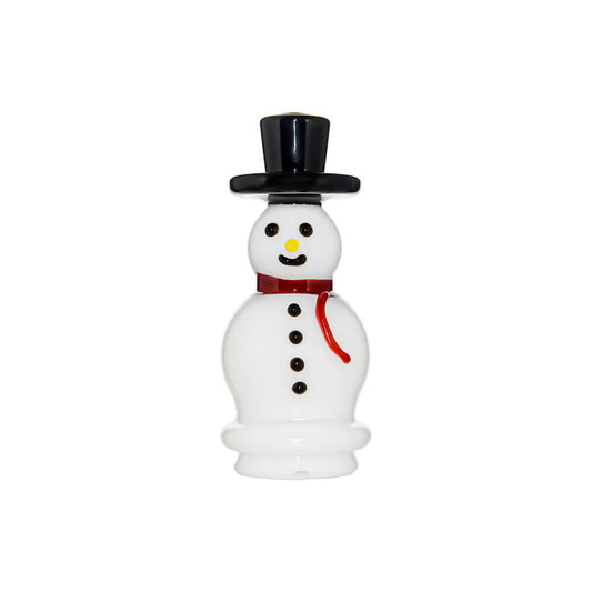 SNOWMAN GLASS TOP ATTACHMENT FOR PUFFCO OG & PEAK | CALIBEAR