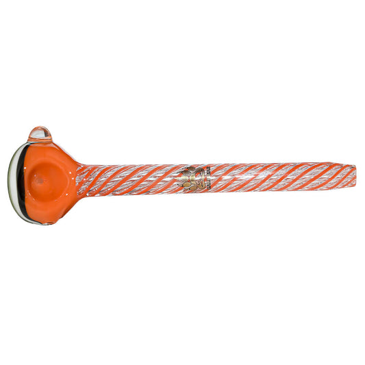 SPIRAL STRIPE LONG SPOON PIPE SERIES- Premium borosilicate glass hand pipe from Calibear Glass. Ideal for dabbing, providing smooth hits and durability. Shop high-quality dab rigs, water pipes, bongs, erig glasses and glass smoking accessories at Calibear Glass. Elevate your smoking experience with a durable and stylish glass dab rig. Free shipping on all orders.