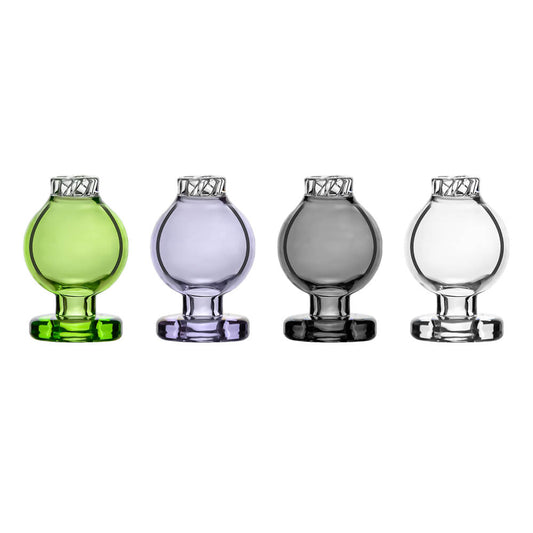 SPINNING VORTEX CARB CAP FOR PUFFCO / CARTA / SWITCH 2 -- Premium borosilicate glass smoking accessories from Calibear Glass. Ideal for dabbing, providing smooth hits and durability. Shop high-quality dab rigs, water pipes, bongs, erig glasses and glass s