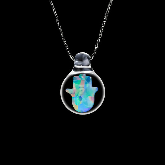 SPIRITUAL SYMBOLS GLASS PENDANT COLLECTION