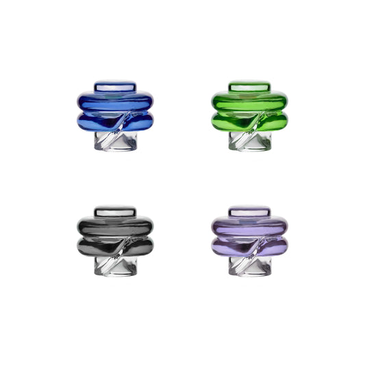 STYLISH COLORFUL GLASS CARB CAP COLLECTION FOR PUFFCO PEAK