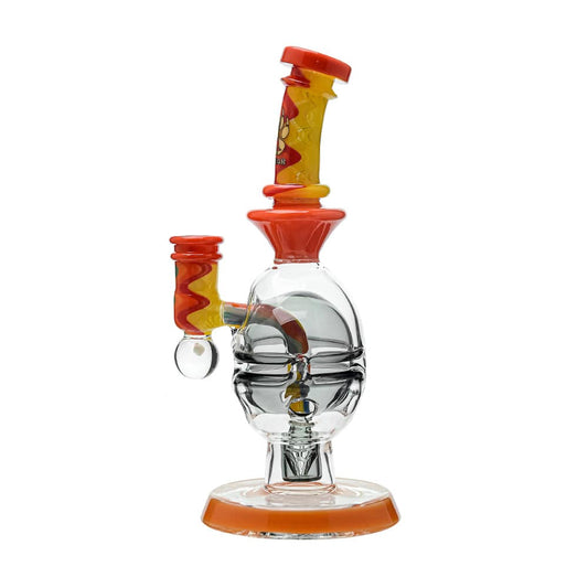 Calibear Wigwag Fab Egg With Opal Handcrafted Borosilicate Glass Gallery showcase view 7 highlighting functional glass details