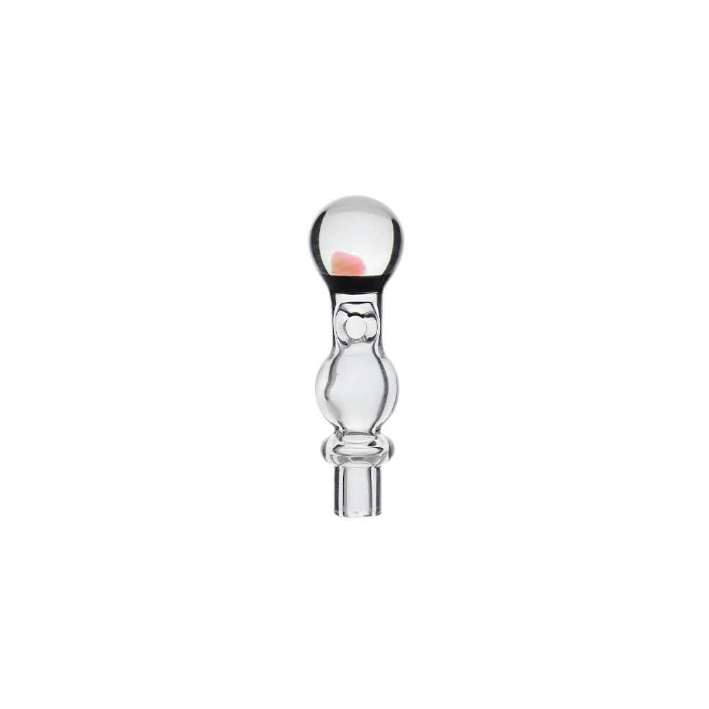 JOYSTICK CAP ENCASED W/ OPAL FOR DR.DABBER SWITCH 2-- Premium borosilicate glass smoking accessories from Calibear Glass. Ideal for dabbing, providing smooth hits and durability. Shop high-quality dab rigs, water pipes, bongs, erig glasses and glass smoki