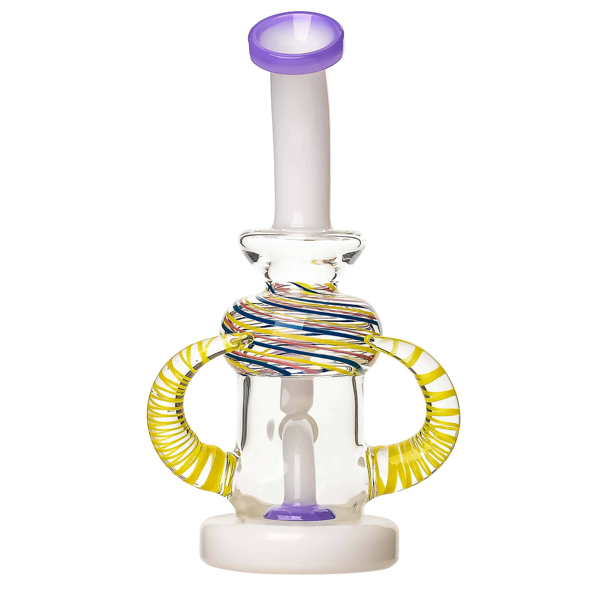 8.5INCHI HORNS GLASS WATER PIPE GLASS DABRIG DAB RIG Calibear  