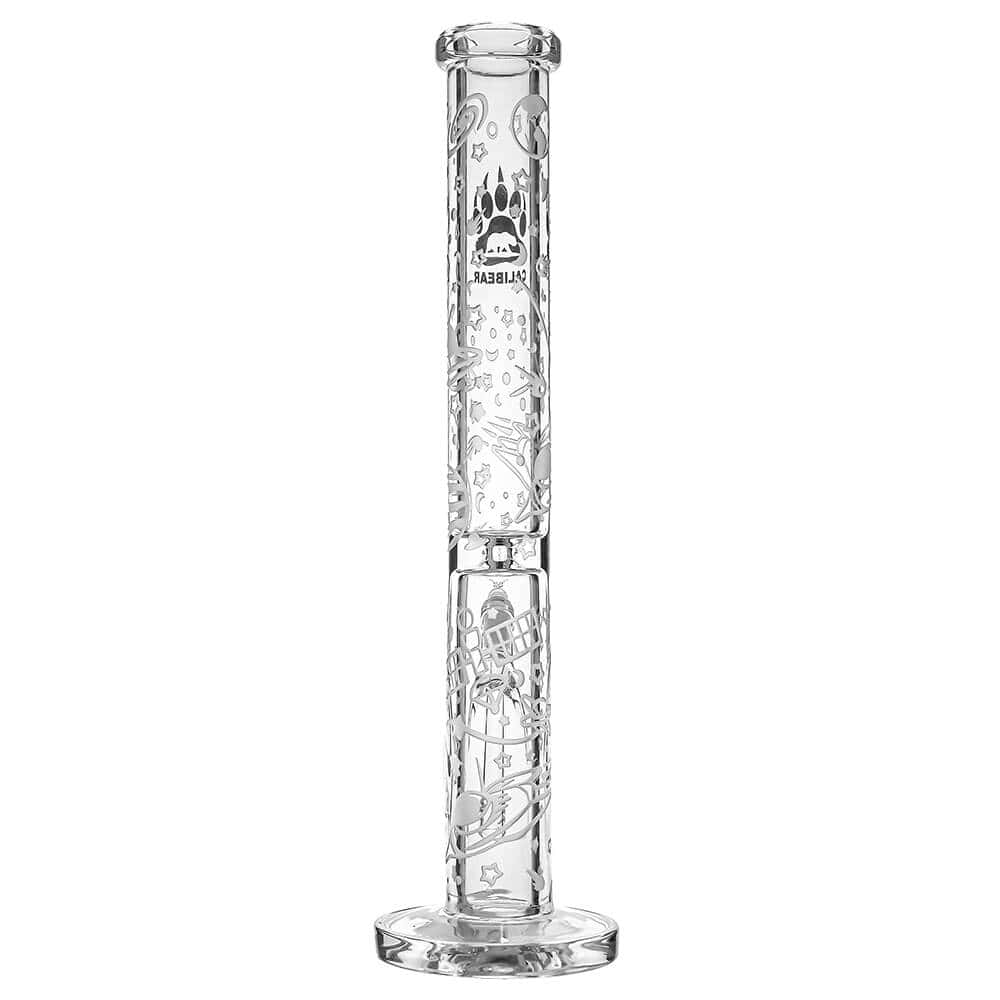 9MM PREMIUM SANDBLASTED STRAIGHT SHOOTER WATER PIPE Water Pipe Calibear 