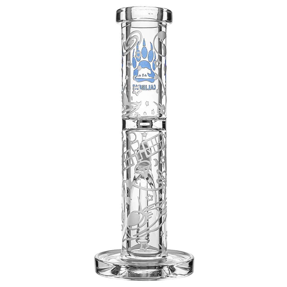 9MM PREMIUM SANDBLASTED STRAIGHT SHOOTER WATER PIPE Water Pipe Calibear 