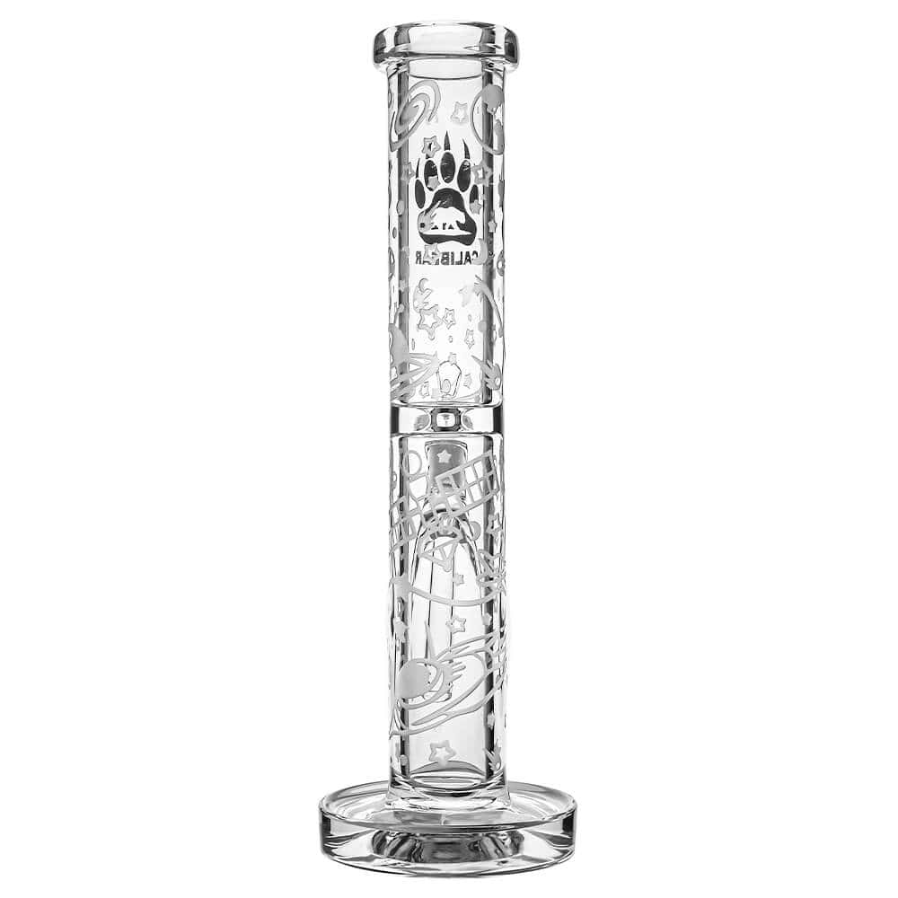 9MM PREMIUM SANDBLASTED STRAIGHT SHOOTER WATER PIPE Water Pipe Calibear 