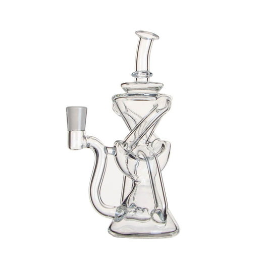 ARIES- Premium borosilicate glass dab rig from Calibear Glass. Ideal for dabbing, providing smooth hits and durability. Shop high-quality dab rigs, water pipes, bongs, erig glasses and glass smoking accessories at Calibear Glass. Elevate your smoking experience with a durable and stylish glass dab rig. Free shipping on all orders.