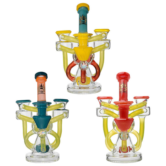 ARTISTIC RECYCLER GLASS RIG