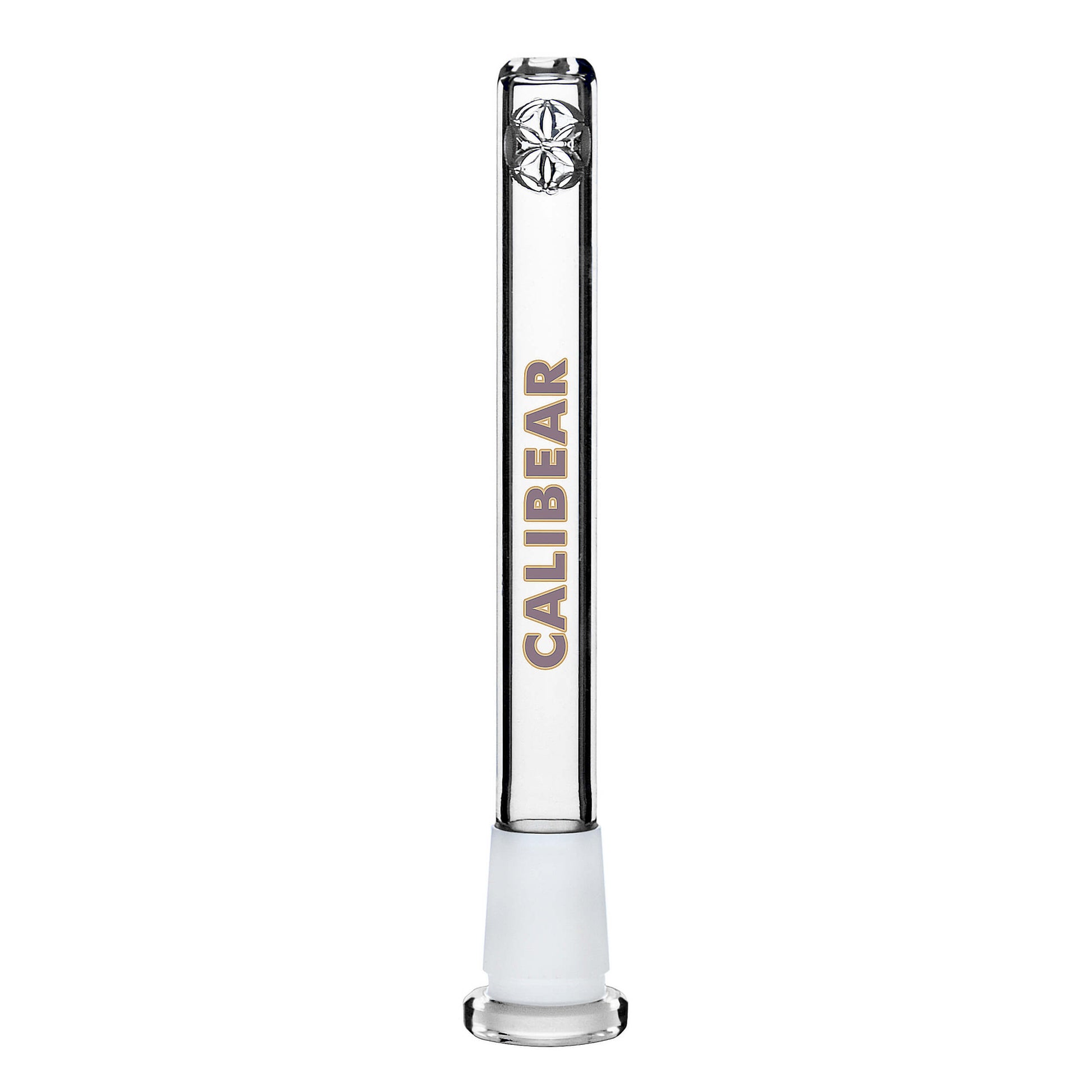 Calibear Premium Seed of Life Perc Glass Downstem high-grade borosilicate glass downstem for water pipes