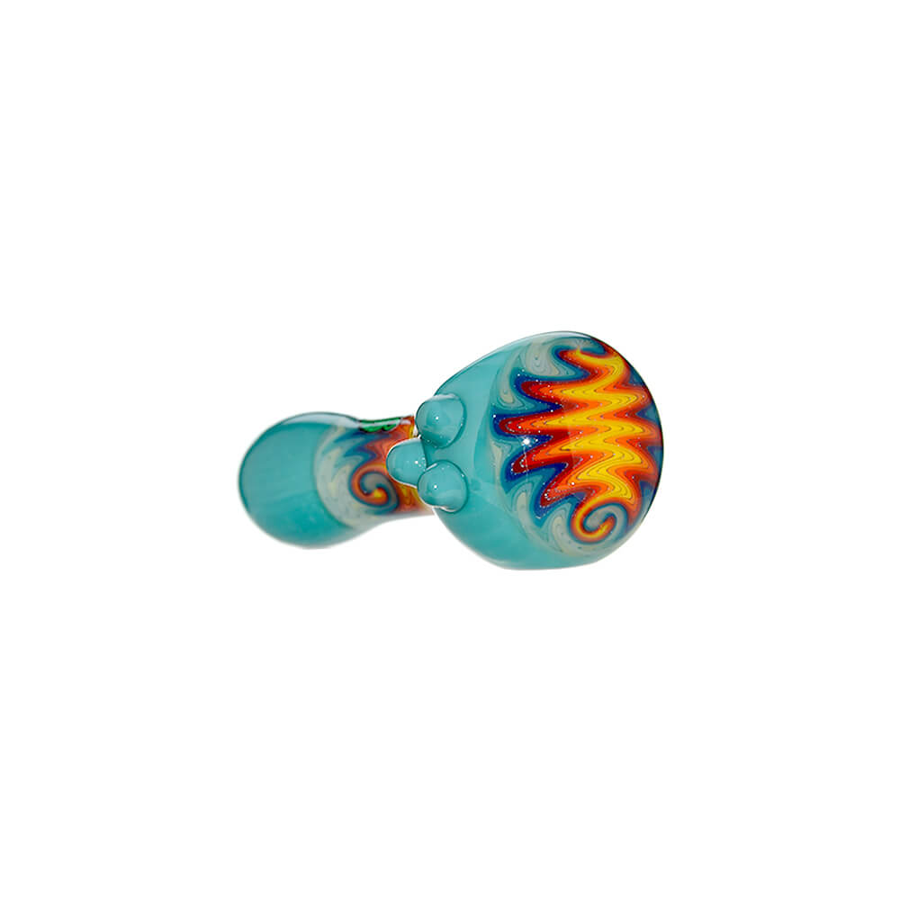 CALIBEAR SPOON PIPE SERIES- Premium borosilicate glass hand pipe from Calibear Glass. Ideal for dabbing, providing smooth hits and durability. Shop high-quality dab rigs, water pipes, bongs, erig glasses and glass smoking accessories at Calibear Glass. Elevate your smoking experience with a durable and stylish glass dab rig. Free shipping on all orders.