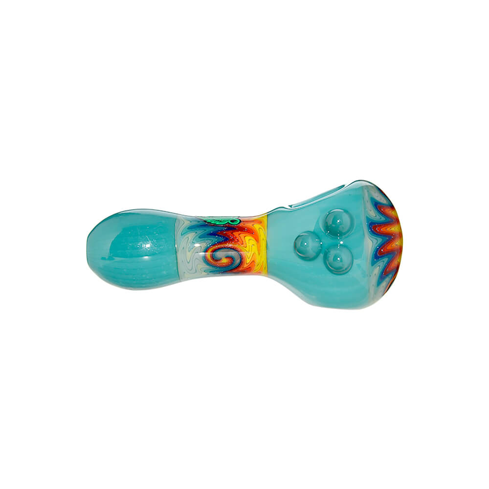 CALIBEAR SPOON PIPE SERIES- Premium borosilicate glass hand pipe from Calibear Glass. Ideal for dabbing, providing smooth hits and durability. Shop high-quality dab rigs, water pipes, bongs, erig glasses and glass smoking accessories at Calibear Glass. Elevate your smoking experience with a durable and stylish glass dab rig. Free shipping on all orders.