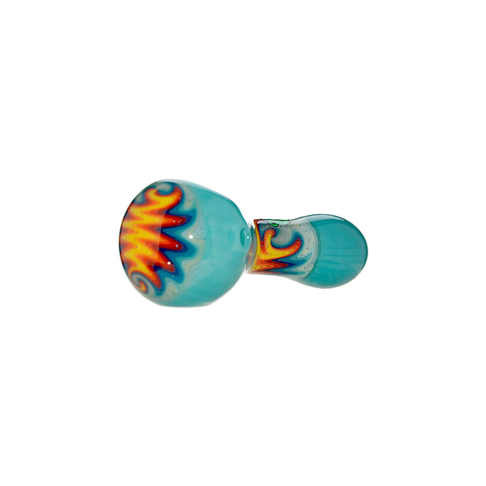 CALIBEAR SPOON PIPE SERIES- Premium borosilicate glass hand pipe from Calibear Glass. Ideal for dabbing, providing smooth hits and durability. Shop high-quality dab rigs, water pipes, bongs, erig glasses and glass smoking accessories at Calibear Glass. Elevate your smoking experience with a durable and stylish glass dab rig. Free shipping on all orders.
