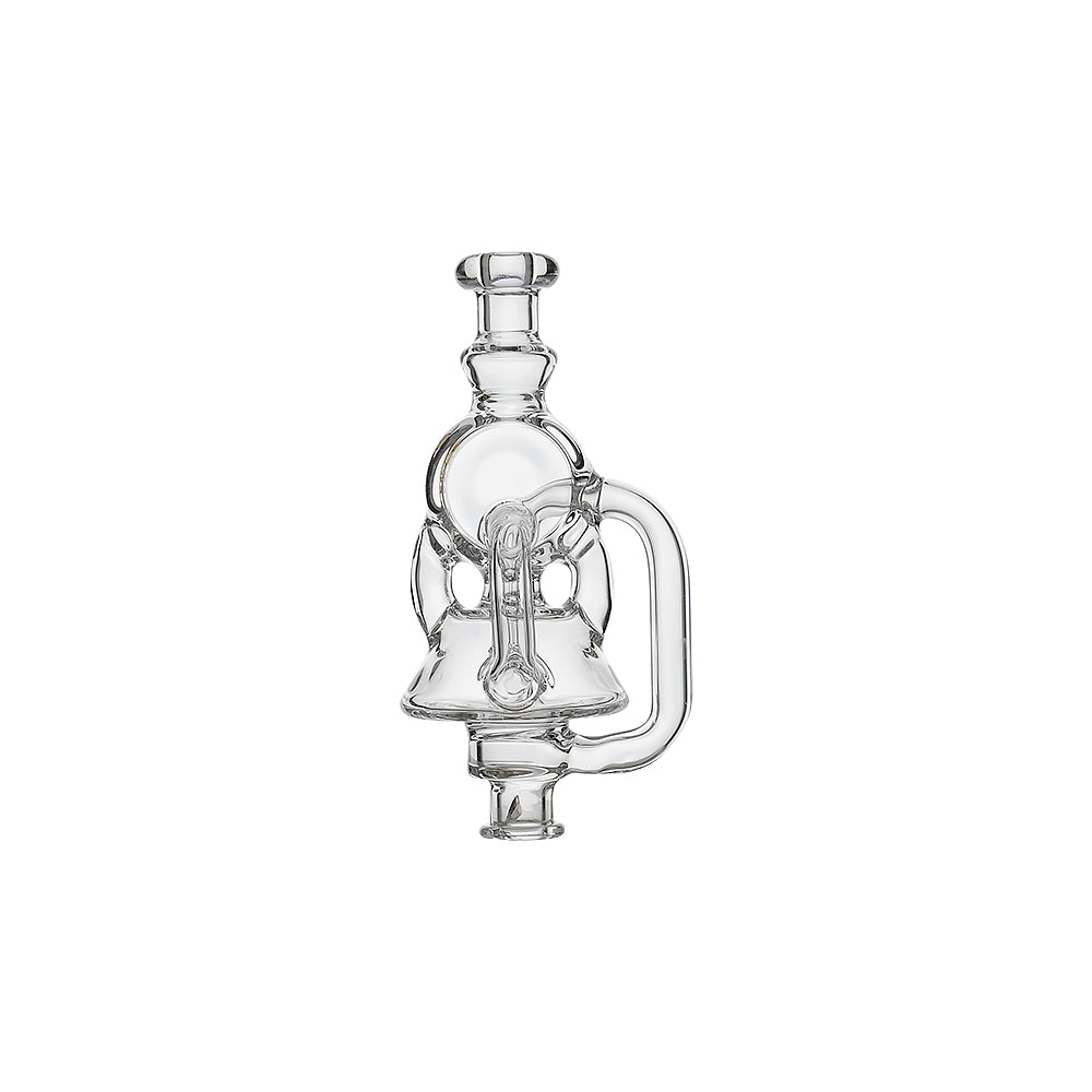 CALIBEAR DRUM RECYCLER GLASS PIVOT MOUTHPIECE- Premium puffco glass attachment from Calibear Glass. Ideal for dabbing, providing smooth hits and durability. Shop high-quality dab rigs, water pipes, bongs, erig glasses and glass smoking accessories at Calibear Glass. Elevate your smoking experience with a durable and stylish glass dab rig. Free shipping on all orders.