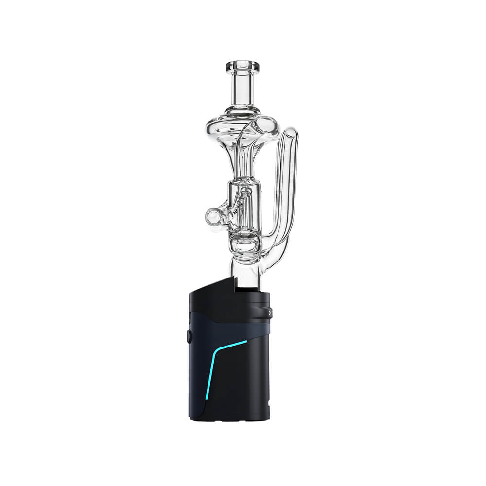 Calibear Ghost2 Dual Jet Recycler Glass Mouthpiece for Dr Dabber Ghost device
Ghost2 recycler glass mouthpiece dual jet airflow glass attachment
Calibear recycler glass top dual jet design for smooth vapor cooling
High airflow recycler glass mouthpiece compatible with Ghost2