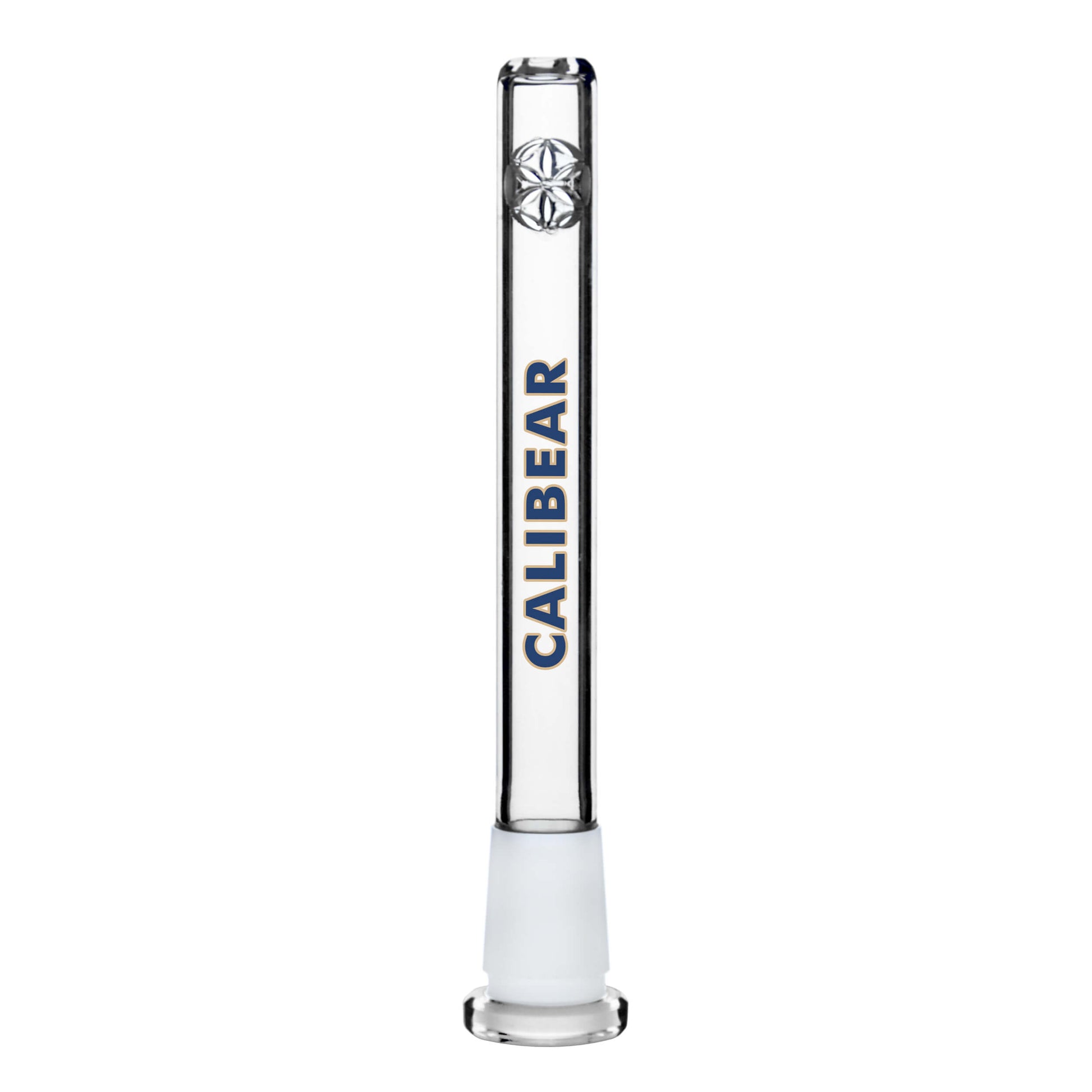 Calibear Premium Seed of Life Perc Glass Downstem high-grade borosilicate glass downstem for water pipes