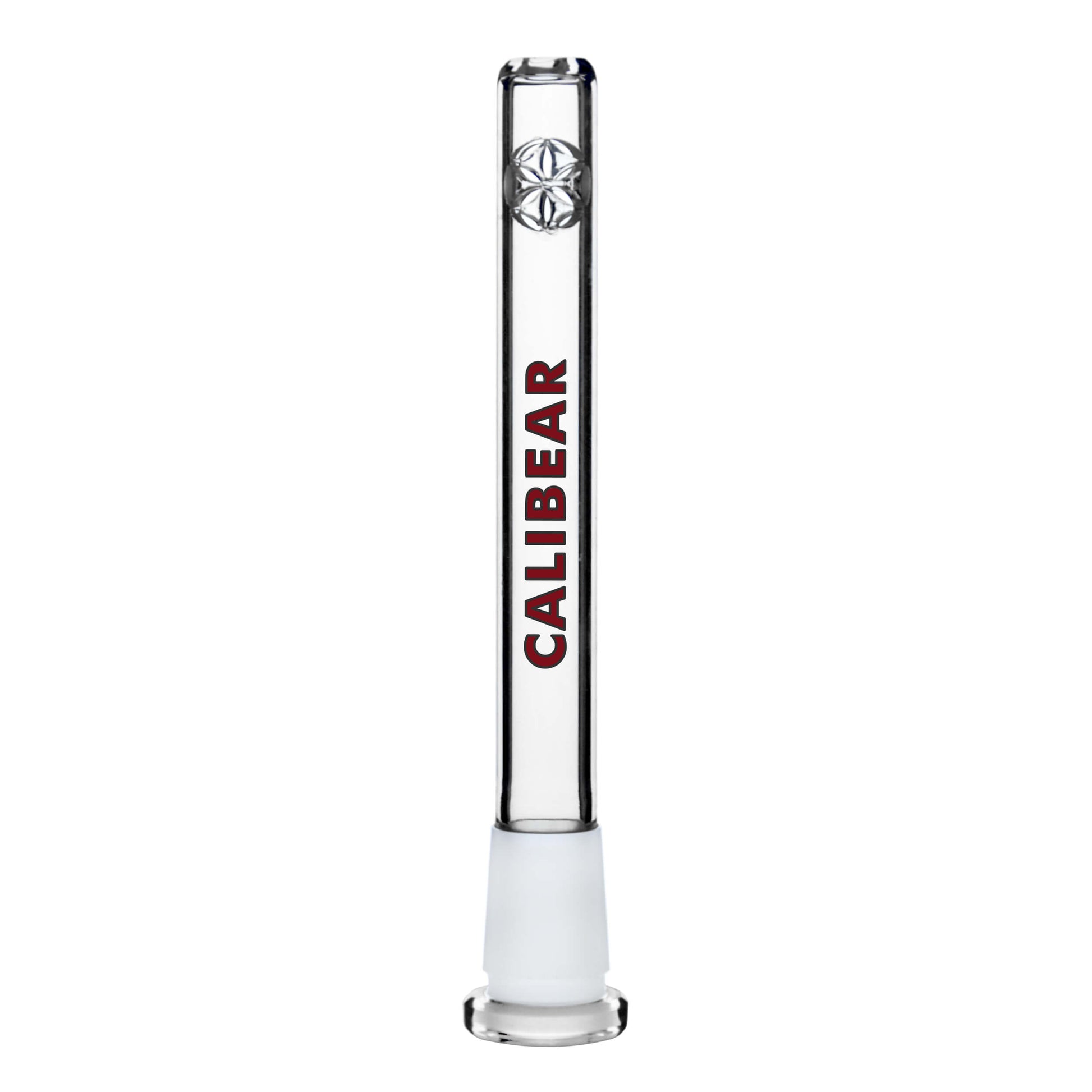 Calibear Premium Seed of Life Perc Glass Downstem high-grade borosilicate glass downstem for water pipes