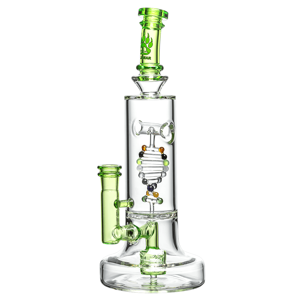 Calibear Premium DNA Spinning Dab Rig high-grade borosilicate glass dab rig with DNA percolator