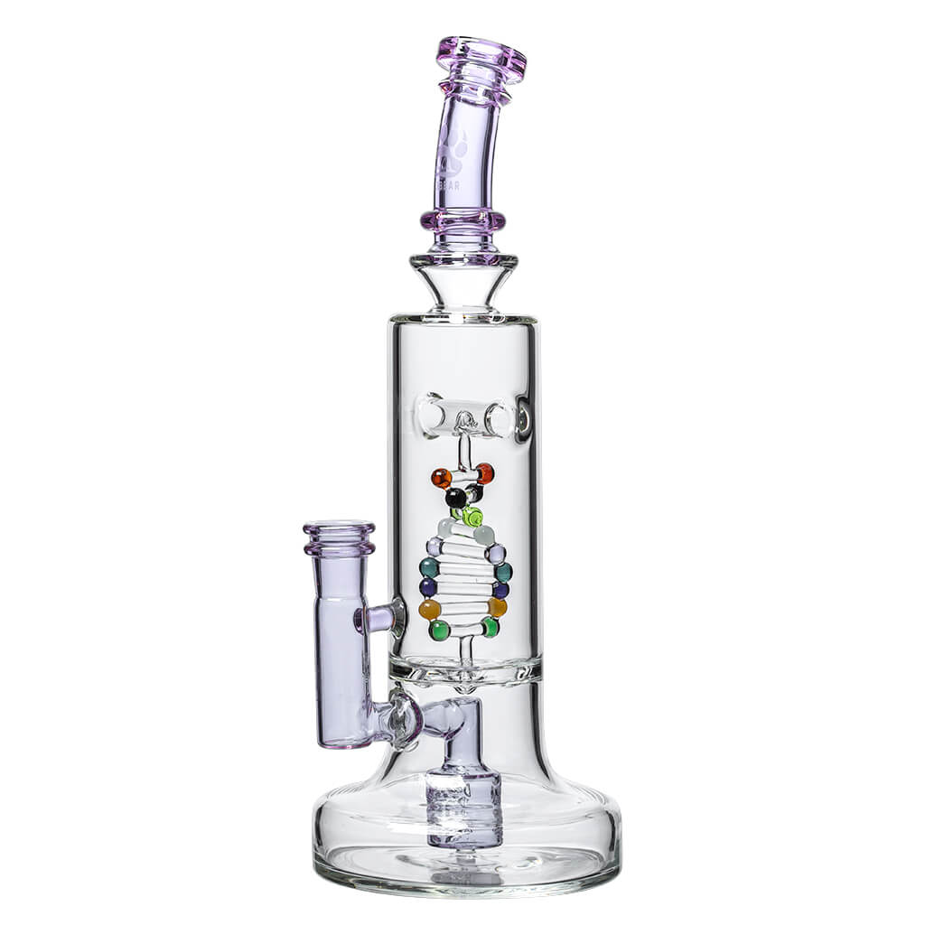 Calibear Premium DNA Spinning Dab Rig high-grade borosilicate glass dab rig with DNA percolator