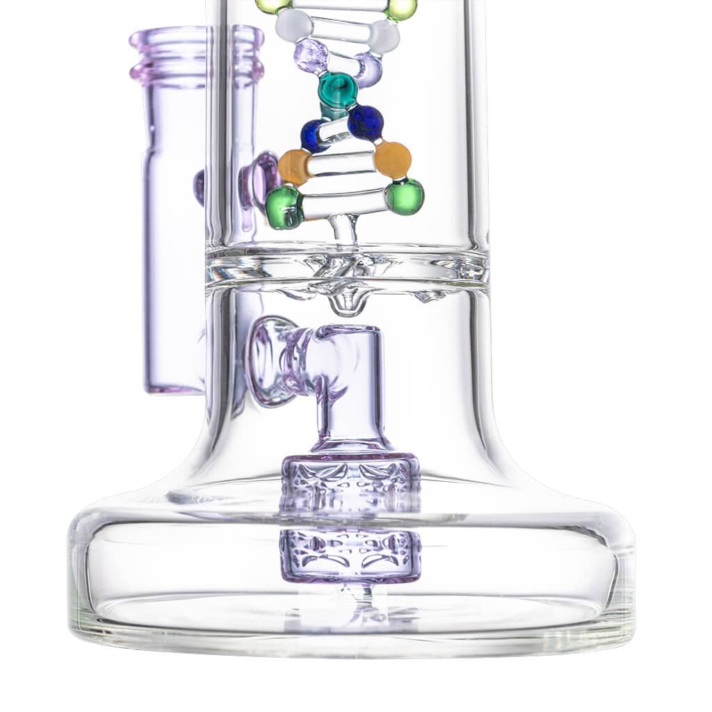 Calibear Premium DNA Spinning Dab Rig high-grade borosilicate glass dab rig with DNA percolator