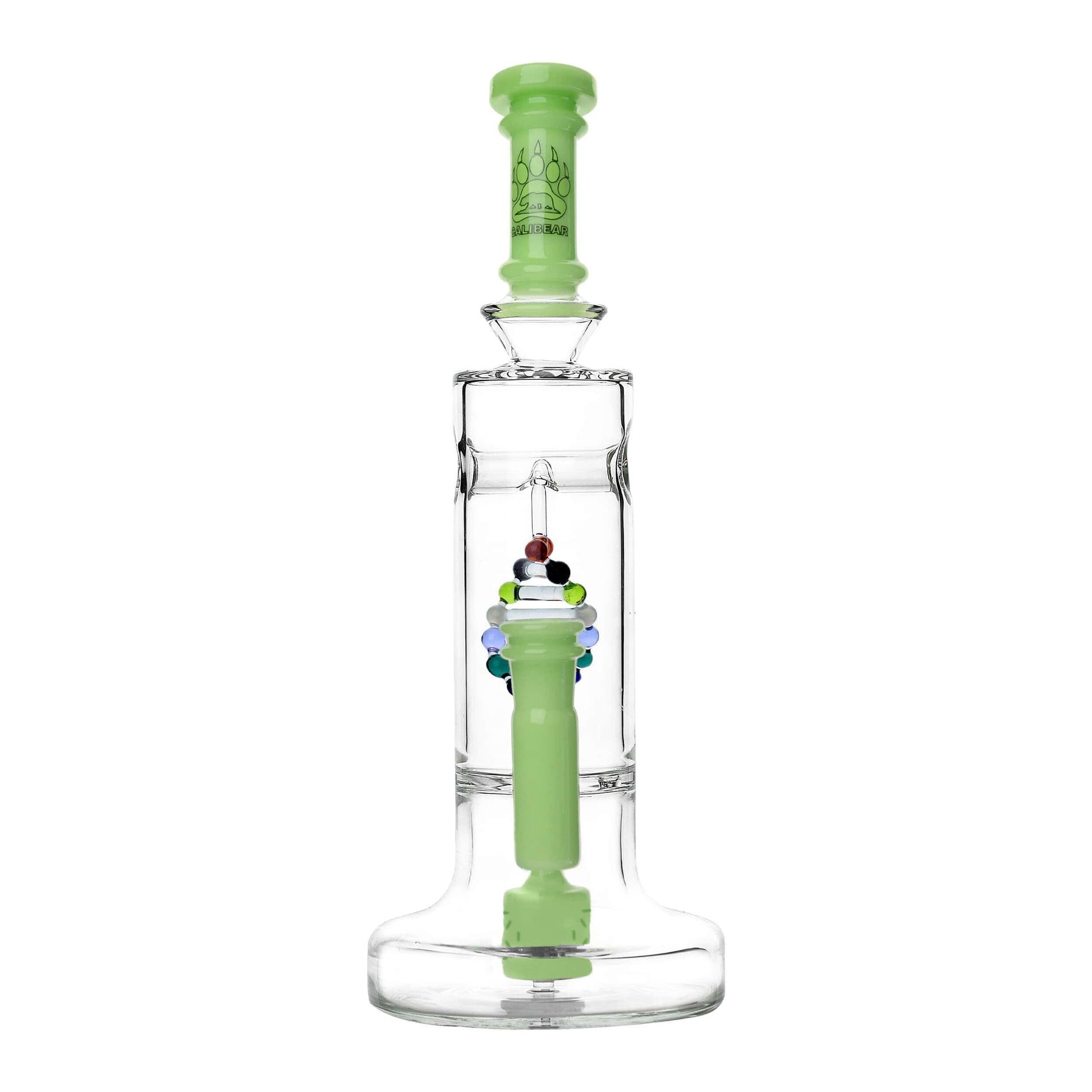 Calibear Premium DNA Spinning Dab Rig high-grade borosilicate glass dab rig with DNA percolator