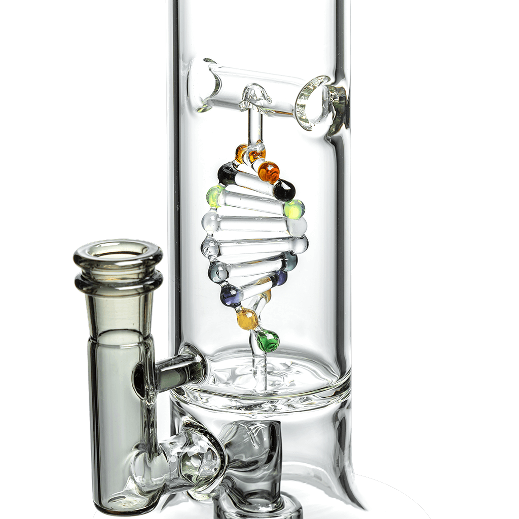 Calibear Premium DNA Spinning Dab Rig high-grade borosilicate glass dab rig with DNA percolator