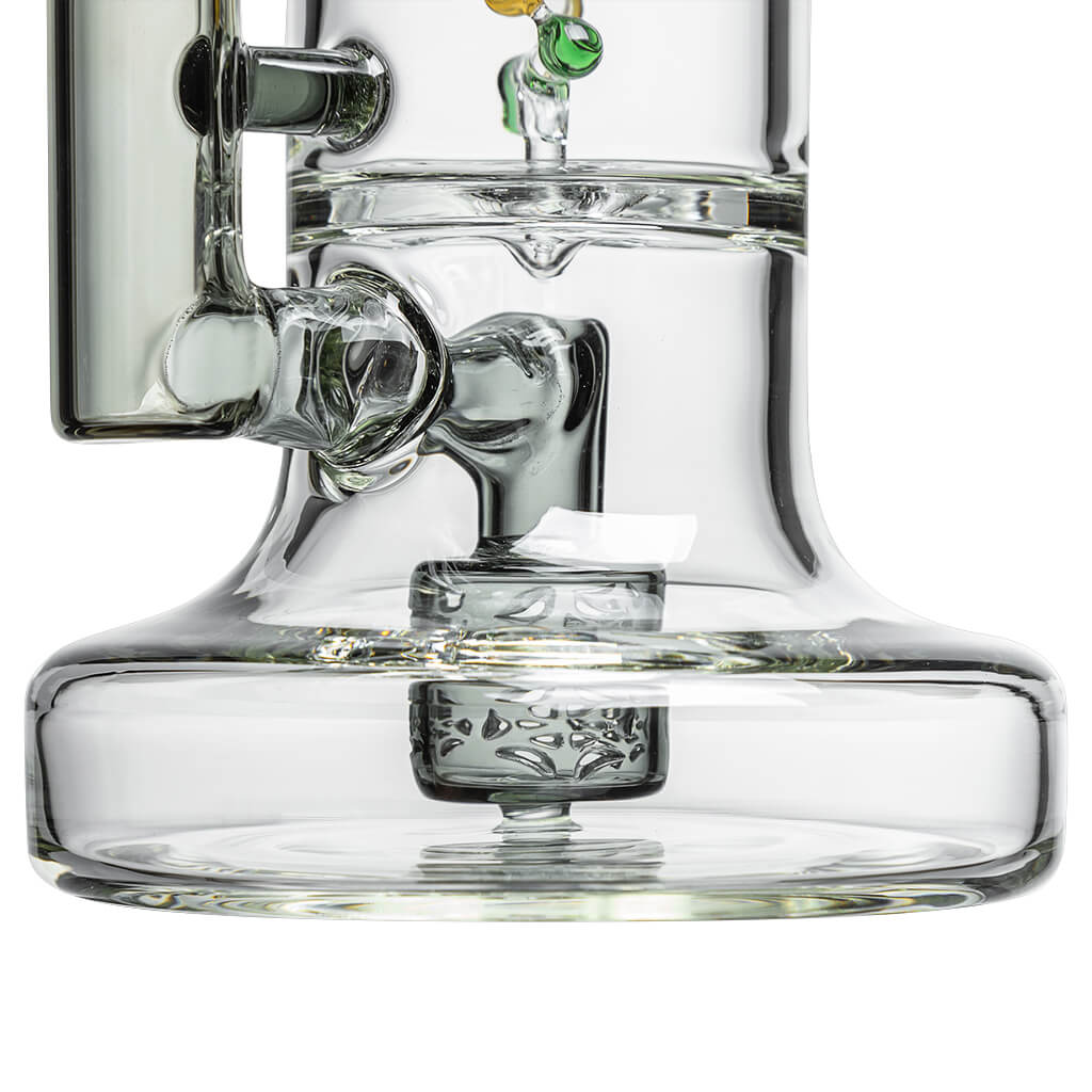 Calibear Premium DNA Spinning Dab Rig high-grade borosilicate glass dab rig with DNA percolator