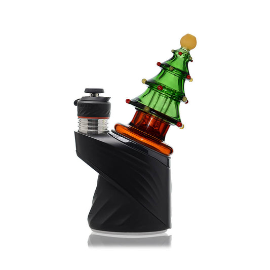 CHRISTMAS TREE GLASS TOP ATTACHMENT FOR PUFFCO OG & PEAK  CALIBEAR