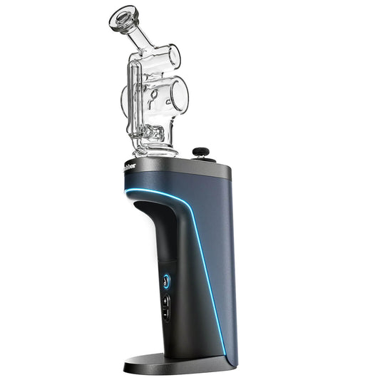 COMPACT RECYCLER GLASS ATTACHMENT FOR DR.DABBER SWITCH 2 | CALIBEAR- Premium dr. dabber glass attachment from Calibear Glass. Ideal for dabbing, providing smooth hits and durability. Shop high-quality dab rigs, water pipes, bongs, erig glasses and glass smoking accessories at Calibear Glass. Elevate your smoking experience with a durable and stylish glass dab rig. Free shipping on all orders.